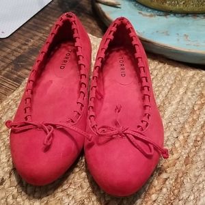 Torrid Red Flats